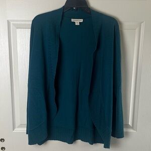 Coldwater Creek Deep Teal Cardigan